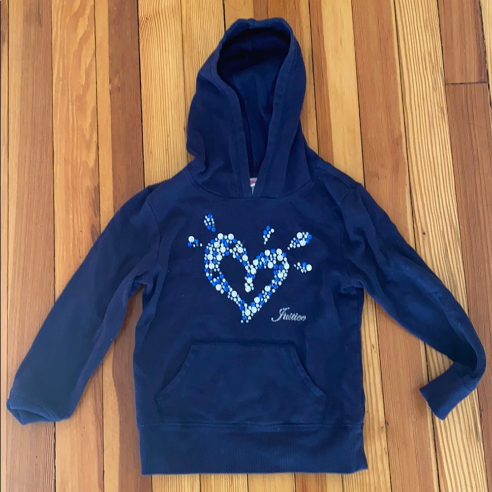 Justice lightweight sweatshirt